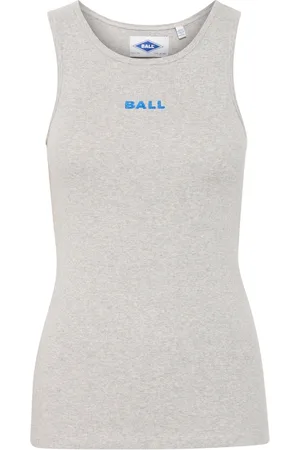 Ball Sleeveless Tops, female, , 2XL, Sporty Tank Top with Embroidered Logo