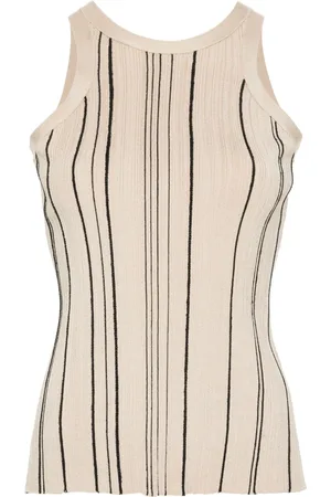 Totême Sleeveless Tops, female, , S, Braid Tank Top