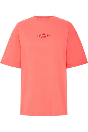 Ball Sporty Tee Blouse with Logo