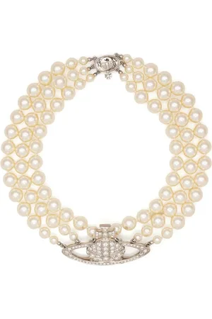 Vivienne Westwood Necklaces, unisex, , ONE SIZE, Crystal Layered Orb Bracelet