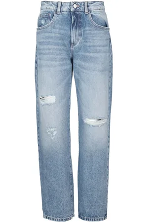 Icon Denim Straight Jeans, female, , W25, Casual Baggy Jeans