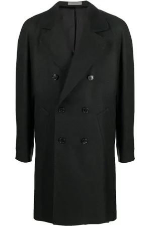 corneliani Wool Double Breasted Coat