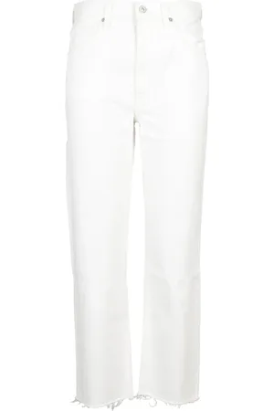 Citizens of Humanity Straight Jeans, female, , W24, Sail Crop Jeans