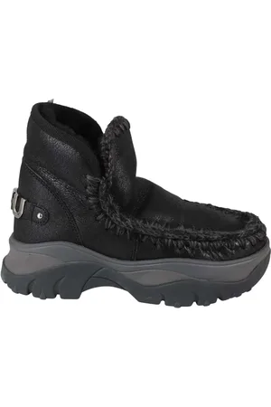 Mou Winter Boots, female, , 3 UK, Chunky Eskimo Sneaker Big Logo