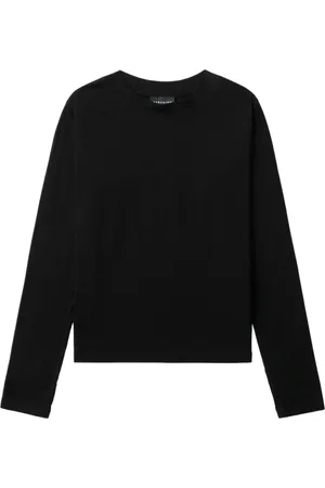 Herskind Long Sleeve Tops, female, , L, Cotton Jumper with Thumb Slots