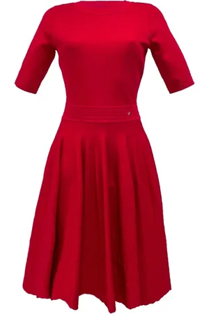 Carolina Herrera Short Dresses, female, , S, Jacquard Dress with Fitted Top