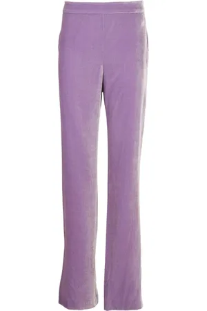 Moschino Sweatpants, female, , XS, Velvet High Waist Trousers