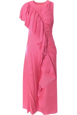 ULLA JOHNSON Party Dresses, female, , 2XS, Elegant Draped Maxi Dress