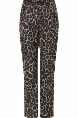 C.ro Leo Print Trousers