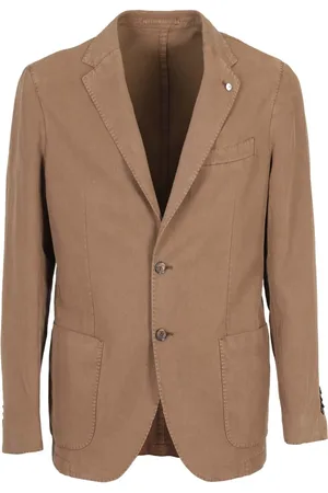 L.B.M. 1911 Formal Blazers, male, , M, Linen Lyocell Blend Shirt