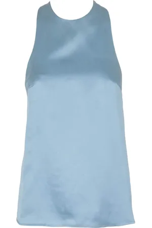 Loulou Studio Sleeveless Tops, female, , M, Silk Tank Top