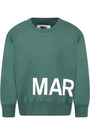 Maison Margiela Sweatshirts, unisex, , 10 Y, Brushed Cotton Sweatshirt with Logo
