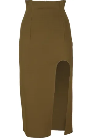 ALESSANDRO VIGILANTE Midi Skirts, female, , S, High Waist Skinny Jeans