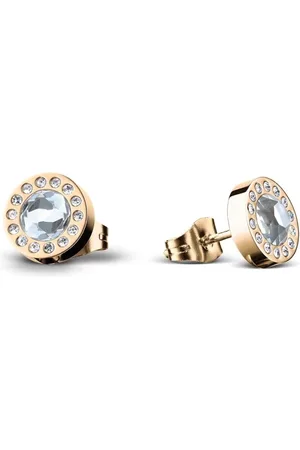 Bering Arctic Symphony Gold Earrings Crystal