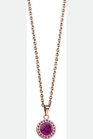 Bering Necklaces, female, , ONE SIZE, Arctic Symphony Rose Gold Necklace