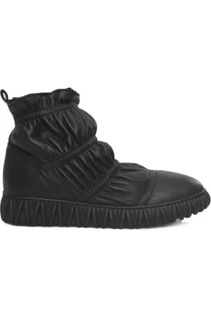 Cerruti 1881 Winter Boots, female, , 4 UK, Winter Leather Boots - Rubber Sole
