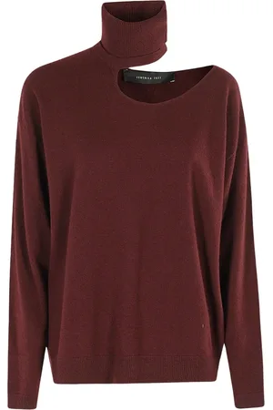 FEDERICA TOSI Turtlenecks, female, , S, Chic Cut Out Top