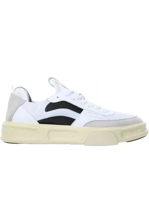 FESSURA Sneakers, male, , 11 UK, Leather Trainers with Cork Insole