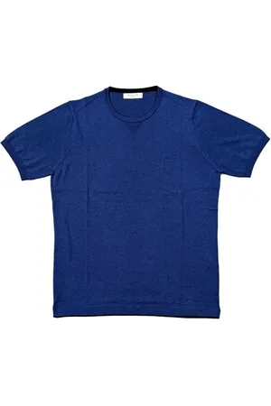 FERRANTE T-Shirts, male, , 2XL, Short Sleeve Jersey with Ribbed Trim