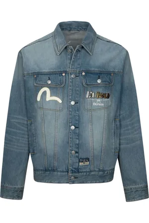 Evisu Denim Jackets, male, , XL, Denim Jacket