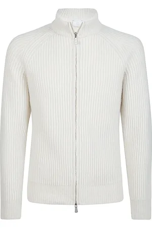 ELEVENTY Cashmere Knitwear, male, , M, Cashmere Silk Full Zip Jumper