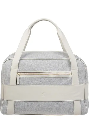 ELEVENTY Weekend Bags, unisex, , ONE SIZE, Wool and Leather Duffle Bag