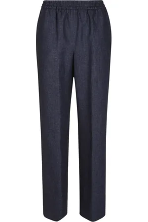 ELEVENTY Wide Trousers, female, , XL, Wide Leg Linen Trousers