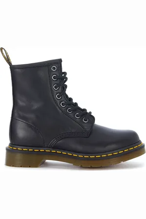 Dr. Martens Anfibio Leather Boots with Chunky Sole