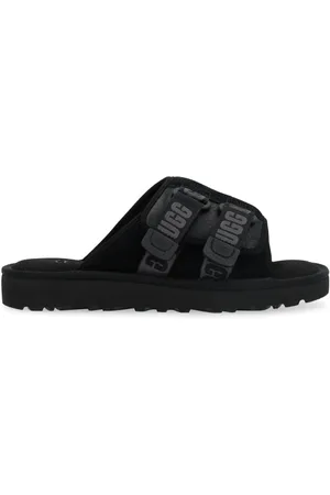 UGG Sliders, male, , 8 UK, Strap Slide Sandals