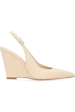 SERGIO LEVANTESI Pumps, female, , 3 UK, Cashmere Ivory Wedge Sandals