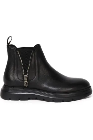 Giuliano Galiano Leather Ankle Boots with Zip