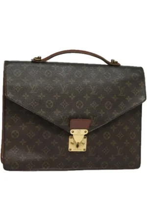 LOUIS VUITTON Pre-owned Handbags, female, , ONE SIZE, Pre-owned Canvas briefcases