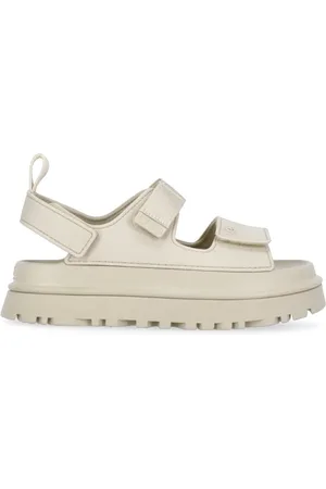 UGG Flat Sandals, female, , 6 UK, Sandals Round Toe Velcro Fastening