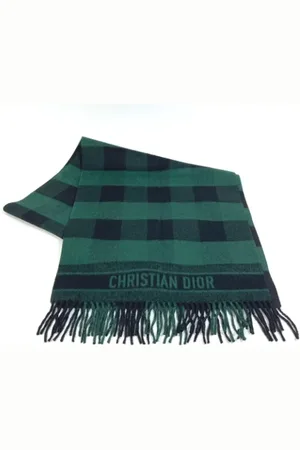 Dior Pre-owned Scarves, female, , ONE SIZE, Pre-owned Wool scarves