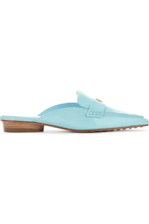 Tory Burch Mules, female, , 3 1/2 UK, Patent Leather Slipper with Golden Logo