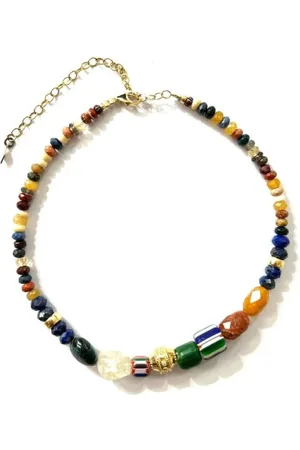 Gachon Pothier Necklaces, male, , ONE SIZE, Puka Stone Necklace
