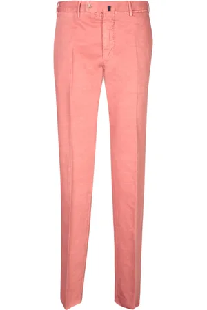 Incotex Chinos, male, , S, Linen Blend Trousers