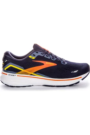 Brooks Running Shoes, male, , 6 1/2 UK, Navy Orange Mens Running Shoes