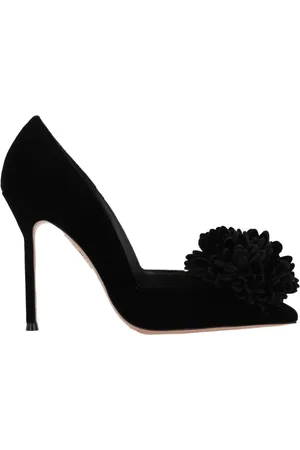 Aquazzura Pumps, female, , 4 UK, Velvet Heeled Pumps