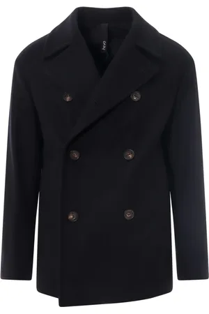 HEVO Double-Breasted Coats, male, , L, Trani