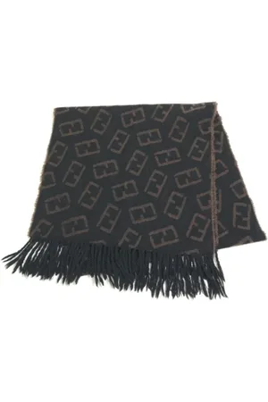 Fendi Pre-owned Scarves, unisex, , ONE SIZE, Pre-owned Wool scarves