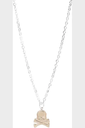 MASTERMIND Necklaces, male, , ONE SIZE, Charm Necklace in Silver Gold
