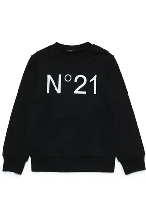 Nº21 Sweatshirts, unisex, , 10 Y, Cotton Logo Print Jumper