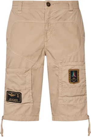 Aeronautica Militare Casual Shorts, male, , XL, Iconic Shorts with Tricolori Patches