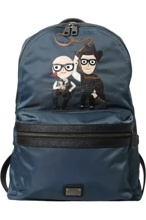 Dolce & Gabbana Nylon DGFamily Patch Backpack