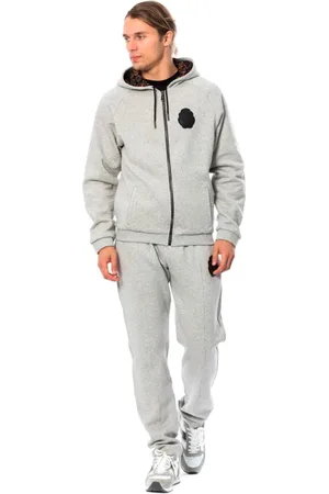 BILLIONAIRE Training Sets, male, , 4XL, Luxury Hooded Cotton Sweatsuit