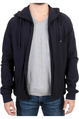Costume National Zip-throughs, male, , M, Cotton Hoodie Elegant Style