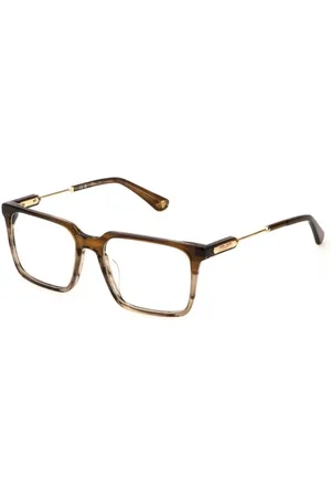 Police Glasses, unisex, , 53 MM, Stylish Vpln28 Sunglasses in Ochre/