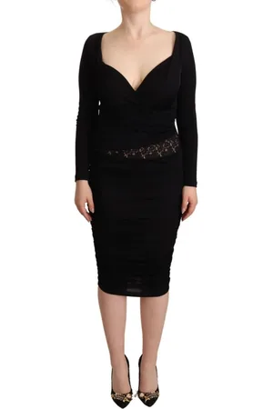 Gianfranco Ferré Midi Dresses, female, , XS, Chic Sweetheart Dress Elegant