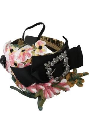 Dolce & Gabbana Crystal Floral Headband